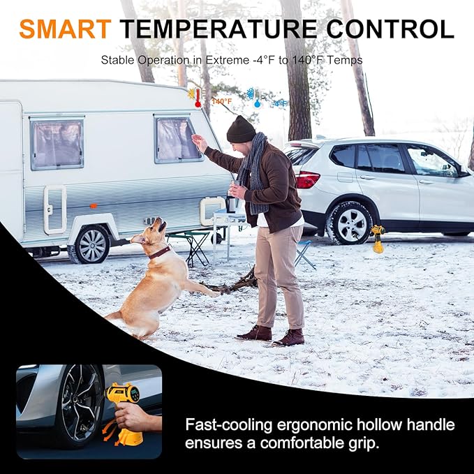 𝟗𝟔𝟎𝟎𝐦𝐀𝐡 Tire Inflator Portable Air Compressor - Corded/Cordless Tire Inflator - 𝐁𝐚𝐭𝐭𝐞𝐫𝐲 & 12V DC, Faster Inflation Handheld Air Compressor, 160PSI Air Pump for Car, SUV, Motorcycle, Bike
