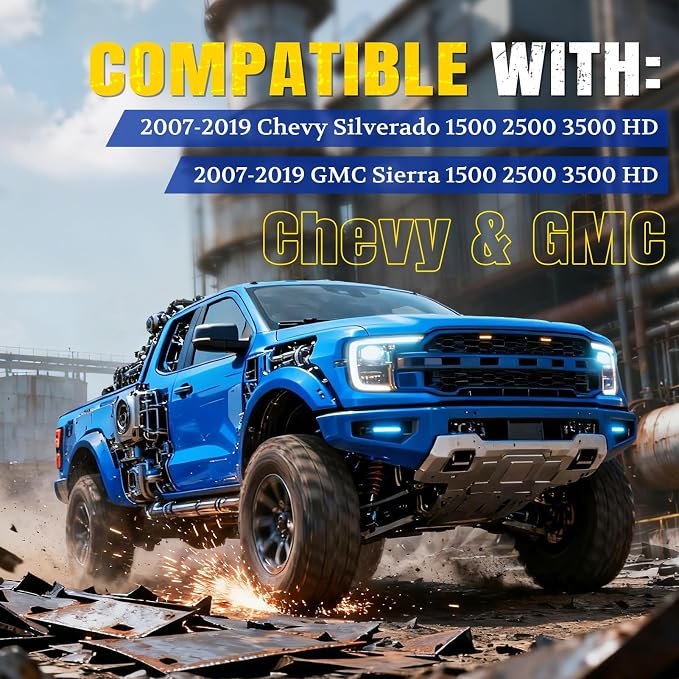 ARANA Tailgate Assist Soft Open for Chevy Silverado & GMC Sierra 2007-2019 | Truck tail gate slow down damper shock , 10-Mins installation & No drill, Fits 07-19 Silverado & Sierra 1500 2500 3500 HD