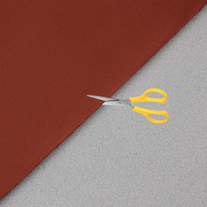 Suede Headliner with Foam Backing - Black Suede Headliner Material for Car/Truck/SUV/RV Roof, Home Repair/DIY Headliner Material Automotive Headliner (Burgundy, 96"×60“)