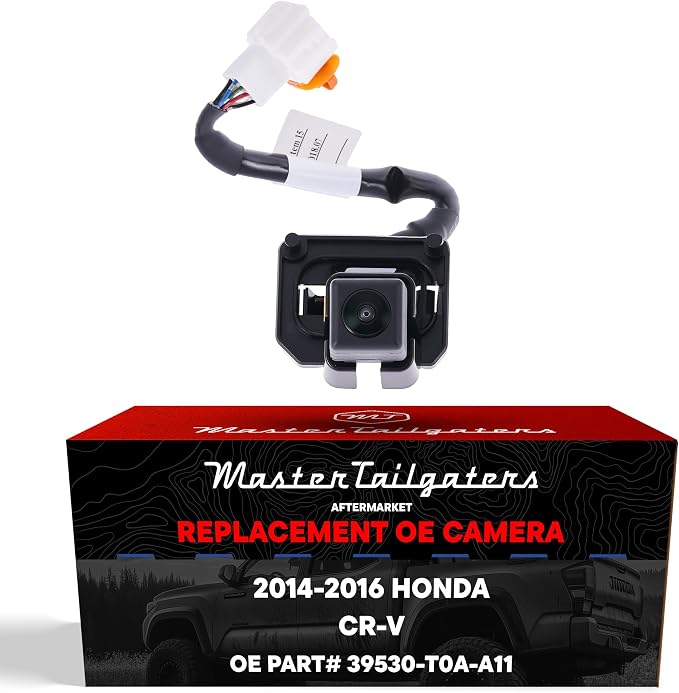 Master Tailgaters Replacement for Honda CR-V (2014), CR-V LX (2015-2016) Backup Camera OE Part # 39530-T0A-A11