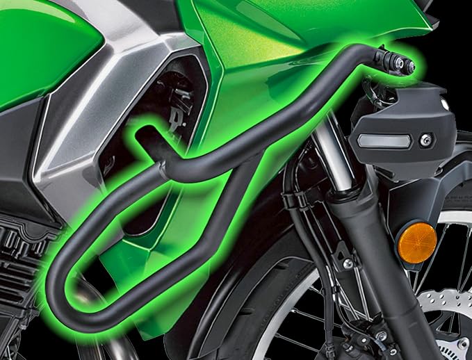 Motorcycle Crash Bar Engine Guard for Kawasaki VersysX 250 300 Versys X250 X300 ABS 2017 2018 2019 2020 2021 2022 2023 2024 2025 Highway Falling Bumper Body Frame Protection
