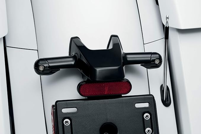 Kuryakyn 2843 Motorcycle Lighting Accessory: Kellermann Atto Rear Turn Signal Adapters for Indian Motorcycles: Challenger and Chieftain, Gloss Black, 1 Pair