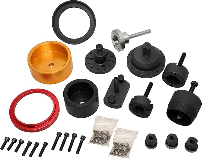 Crankshaft Oil Seal Remover installer Kit Front Rear Seal Tool Set Compatible with BMW N20 B38 N40 N42 N45 N45T N46 N46T N52 N53 N54 N55 Engine