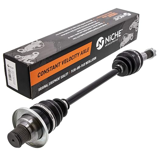 NICHE Rear Right CV Axle Drive Shaft for Yamaha 5UG-F53B0-21-00 | For Yamaha, Fits Rhino 450 - YXR450FA 2006-2009, YXR450FASE, YXR450FSE 2007-2008, YXR450FAH, YXR450FH 2006, 2008-2009