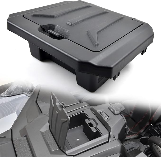 Center Console Dash Storage Box for RZR PRO 20-24, Black Center Dash Box Storage Bin for Polaris RZR PRO XP/ XP4 2020-2024, RZR PRO R/Turbo R 2022-2024 Accessories