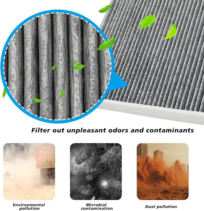 Not for hybrid, Cabin and Engine Air Filter Fits for 2022-2025 2026 Tucson, Santa Cruz, 2021-2026 Santa Fe, K5, 2020-2026 Sonata, 2023-2026 Sportage, Fits 97133-L0000, 28113-L1000, CF12820, CA12816