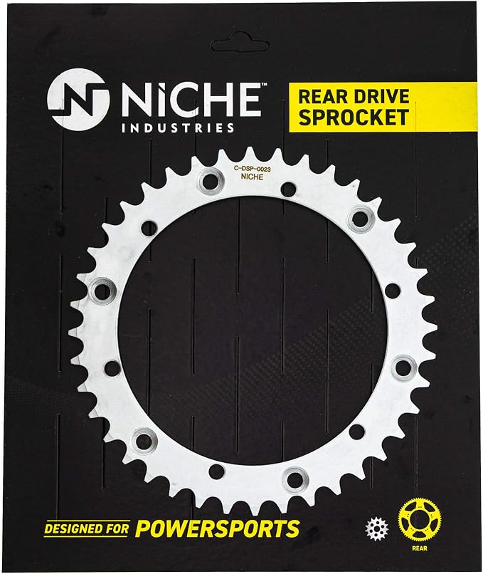 NICHE Drive Sprocket Chain Combo for Yamaha Blaster 200 YFS200 Front 13 Rear 40 Tooth 520V-X X-Ring 92 Links