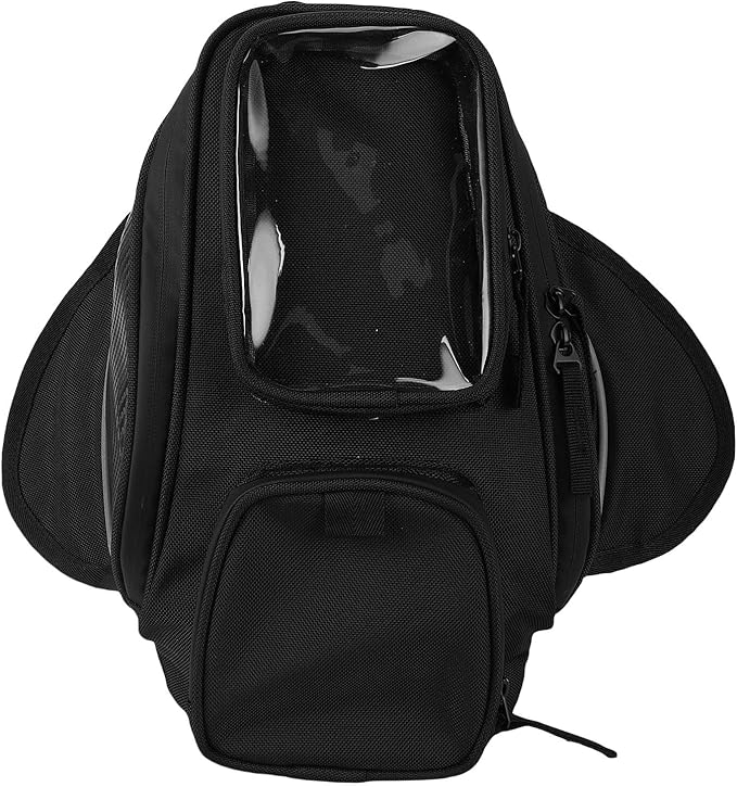 Estink Motorcycle Bag, Rainproof Oxford Cloth Motorbike Tank Bag with Magnetic Fastening, Convenient for Riding and Navigation