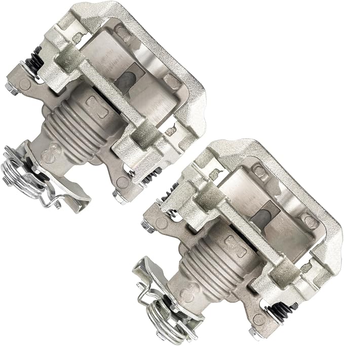 KAX Disc Brake Caliper Assembly Fit for Malibu 2004-2012, G6 2005-2010, HHR 2008-2010, Aura 2007-2009, G5 2007-2009, Cobalt 2005-2008, Ion 2004-2007, Rear Left and Right Side
