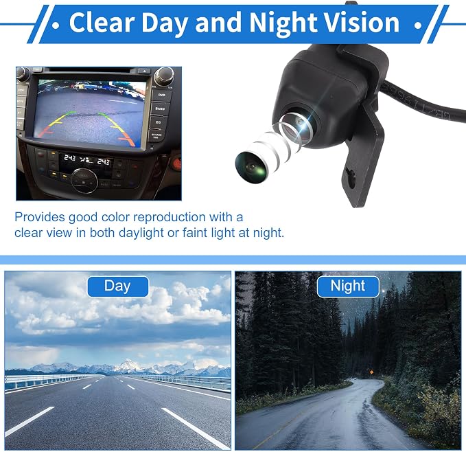 1 Pcs Rear View Camera for Hyundai Tucson IX35 2018 2019 2020 License Plate Park Assist Camera Backup Reverse Camera