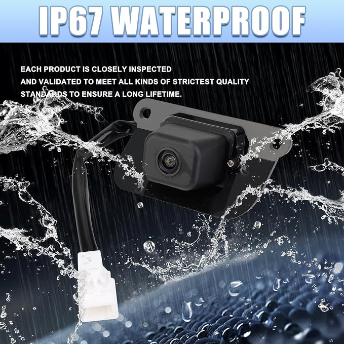 86790-60030 Rear View Backup Camera Compatible with Lexus GX470 2003-2006 Park Assist Camera Replaces # 8679060030