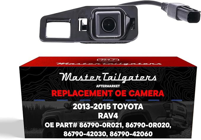 Master Tailgaters Replacement for Toyota RAV4 (2013-2015) Backup Camera OE Part # 86790-0R020, 86790-0R021, 86790-42030, 86790-42060