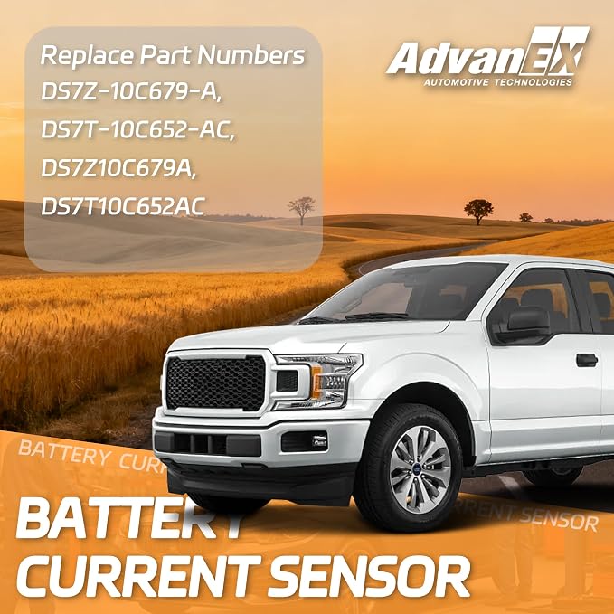 DS7Z-10C679-A Battery Current Sensor Compatible with Ford Edge F150 Fusion Lincoln MKZ Replaces OE DS7T-10C652-AC, DS7Z10C679A, DS7T10C652AC