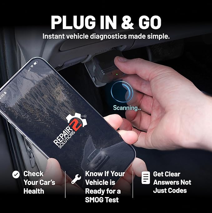 Innova 1000 Bluetooth OBD2 Scanner for iPhone & Android - Predict Car Problems Before They Happen - No Subscriptions - Detect Check Engine, ABS, SRS Issues for Cars 1996+