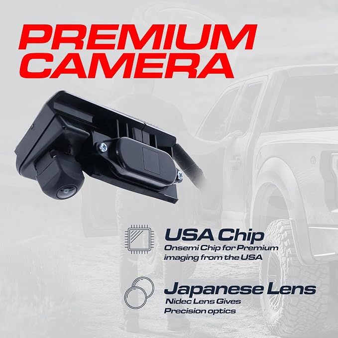 Master Tailgaters Replacement for Honda Odyssey Manual Liftgate (2014-2017), Odyssey Power Liftgate w/o Navigation System (2014-2017) Backup Camera OE Part # 74810-TK8-A30
