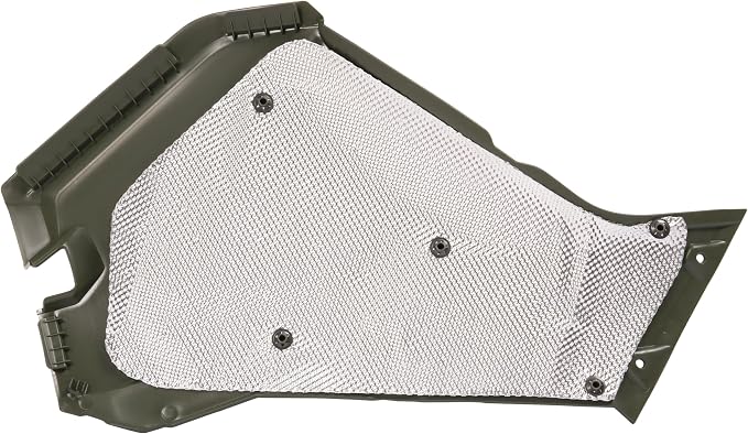 ALMULOO Right Side Cover Compatible with 2014-2024 Polaris Sportsman 570 450 EFI H.O. ETX Models Plastic Green Replacement For 2636441-498