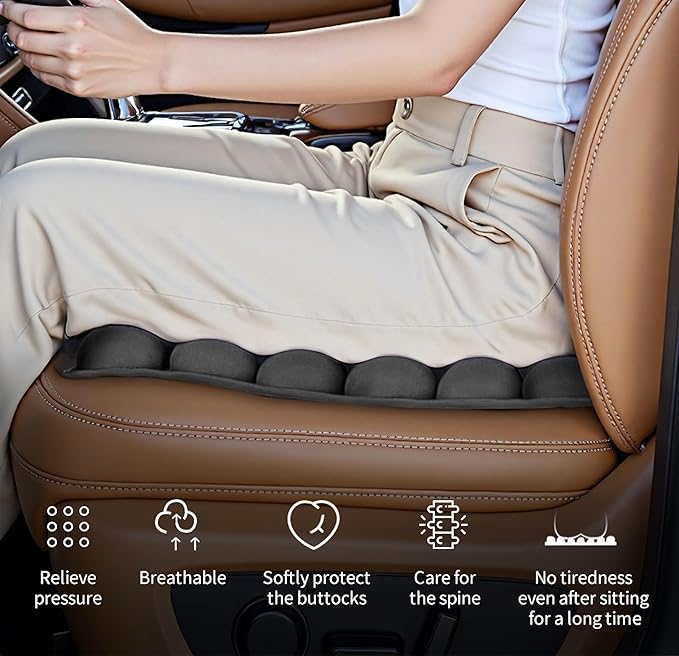 Sondor Travel Cushion,Portable & Adjustable Airplane seat Cushion for Long Flights,Inflatable Cushion for Wheelchair, Travel,Driving