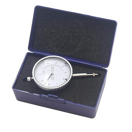 HFS(R) 0-0.05" Dial Indicator Lathe Tool High Precision, 0.05" Measuring Range, 0.0001" Graduation Interval