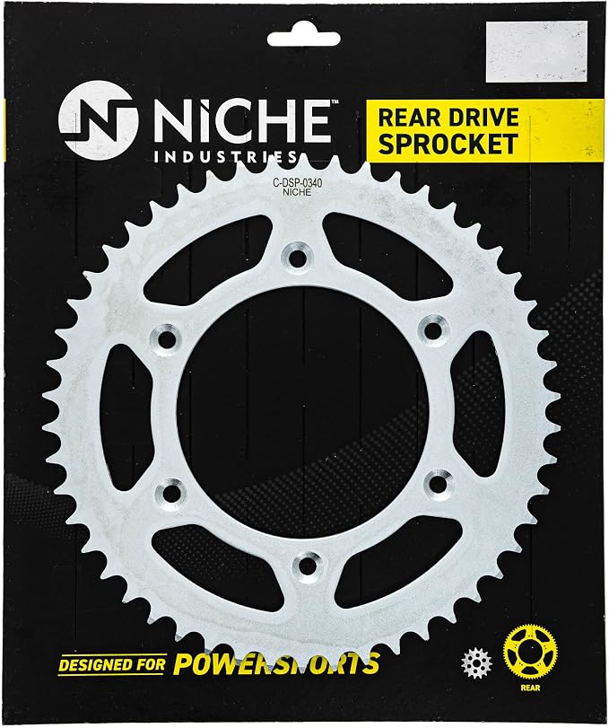 NICHE Drive Sprocket Chain Combo for Honda CRF250F Front 13 Rear 50 Tooth 520 O-Ring 120 Links