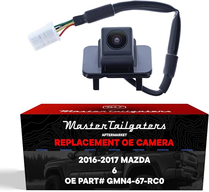 Master Tailgaters Replacement for Mazda 6 Type 2 (2016-2017) Backup Camera OE Part # GMN4-67-RC0