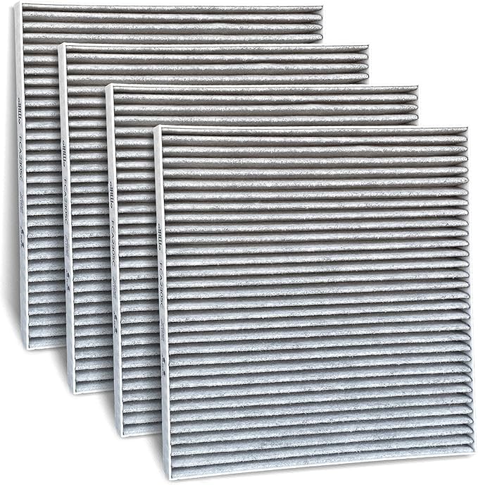 4pcs OIFILLIO Cabin Air Filter for Freightliner M2 106 108SD 114SD 122SD Trucks Select Models, Replace ABP N10g 36000006, AF26427, PA5359, 49082, P614547, PA10188 Activated Carbon Fiber