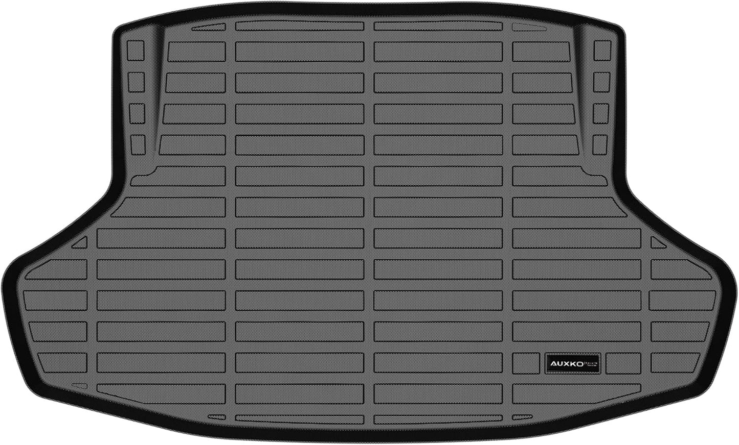 Auxko All Weather Cargo Liner Fit for Honda Civic Sedan(Not for Hatchback) 2022-2025 2026 TPE Rubber Liners Civic Accessories All Season Guard Odorless Anti-Slip Cargo Mat Black