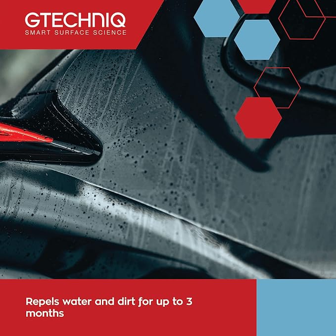 Gtechniq Car Shampoo, 2-in-1 Ceramic GWash and Hydrophobic Coating for Car Cleaning, 17 fl oz