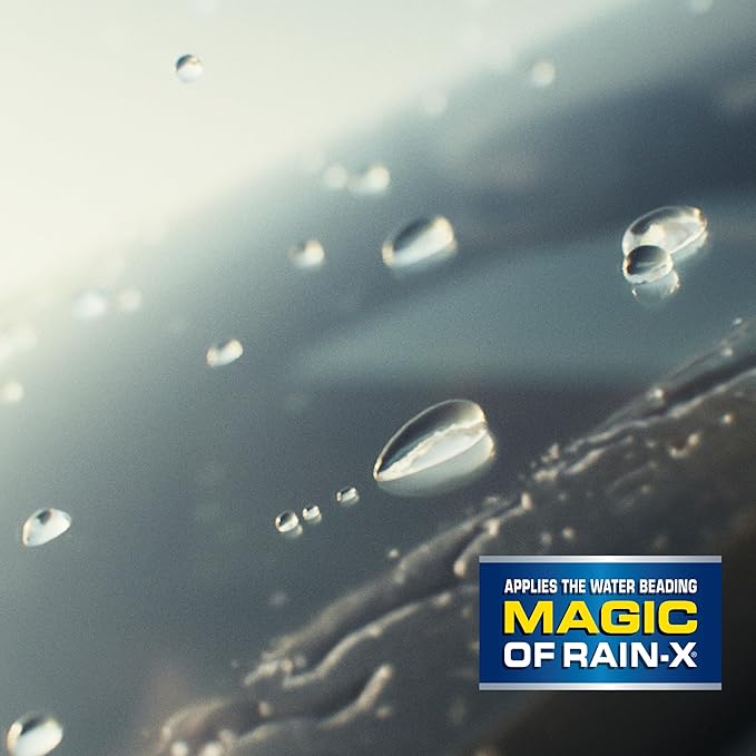 Rain-X 5079282-2 Repellency Water Repellent Wiper Blades, 28" Windshield Wiper, All Weather Streak-Free for Enhanced Visibility w/Water Repellency Formula