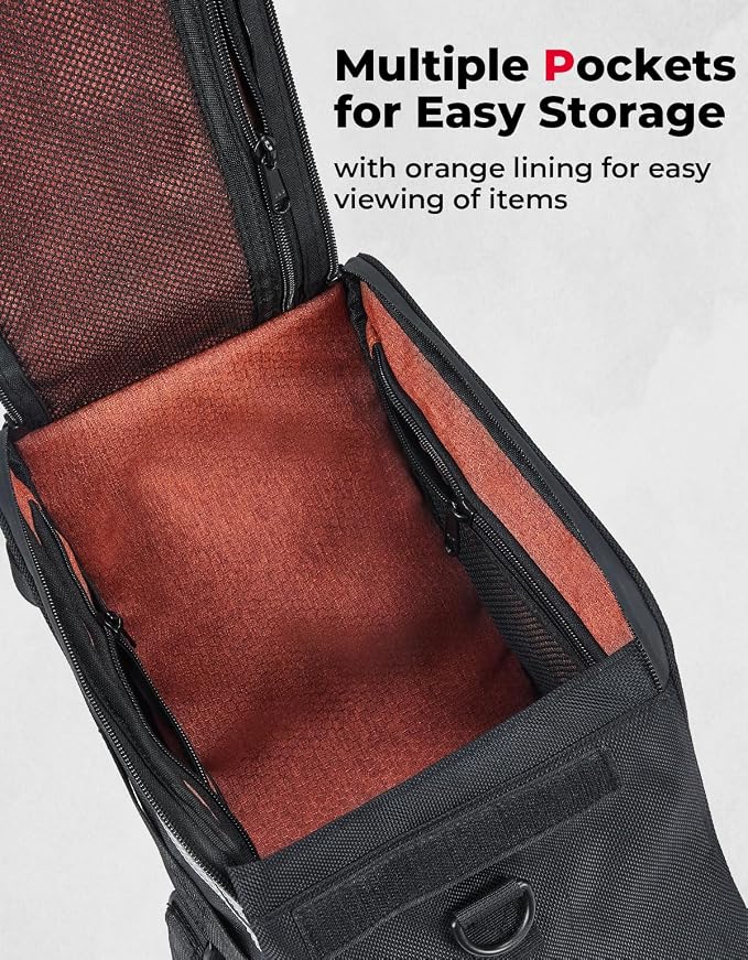 KEMIMOTO Center Bag Compatible with CT125 Trail 125 Hunter Cub 2021 2022 2023 2024 2025 2026 Rack Bag Center Luggage Pouch Storage Bag 10L