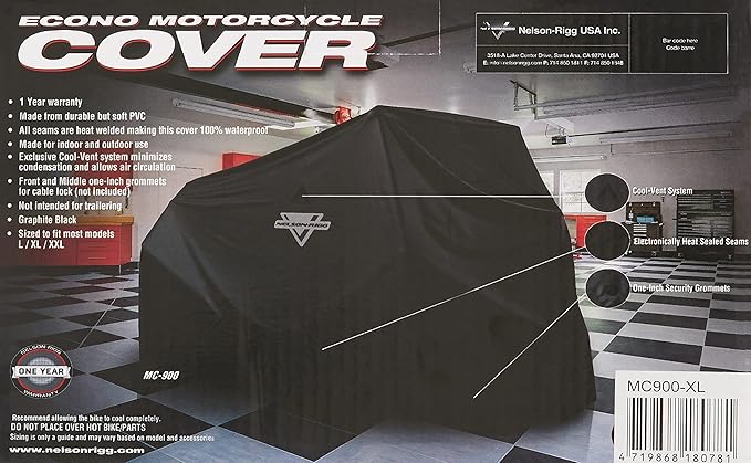 Nelson Rigg Econo Motorcycle Cover