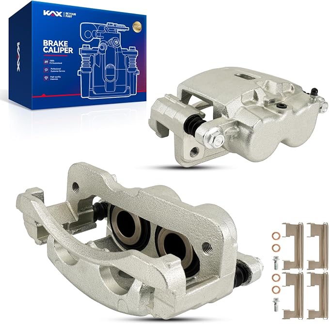 KAX Disc Brake Caliper Assembly Fit for Silverado 1500/Sierra 1500 1999-2006, Silverado 2500 HD/Sierra 2500 HD 2001-2010, Tahoe/Suburban 1500/Yukon 2000-2006, Front or Rear Side