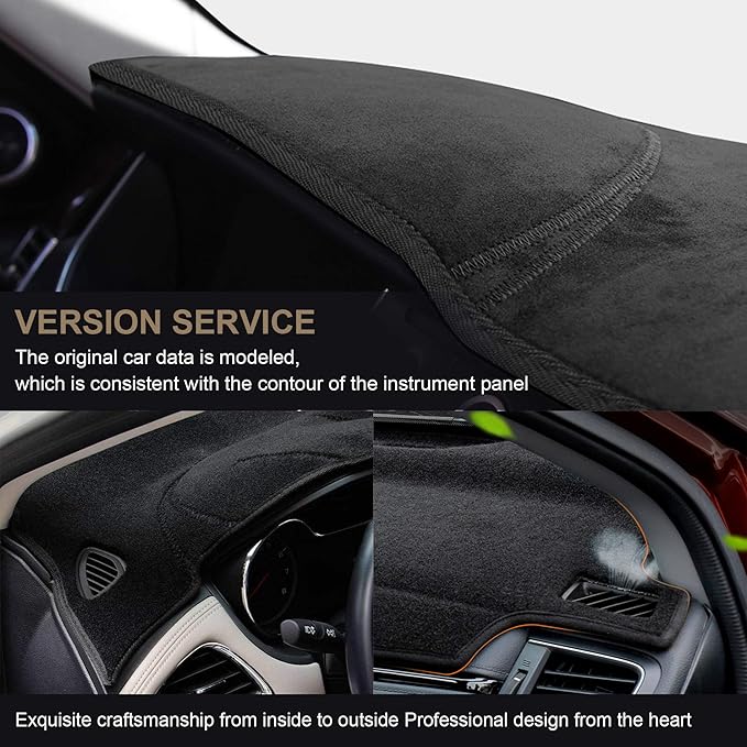 SPEEDWOW Dashboard Dash Board Cover Mat Carpet Compatible with 1999-2006 Chevrolet Silverado Avalanche Tahoe Suburban GMC Pickup Yukon