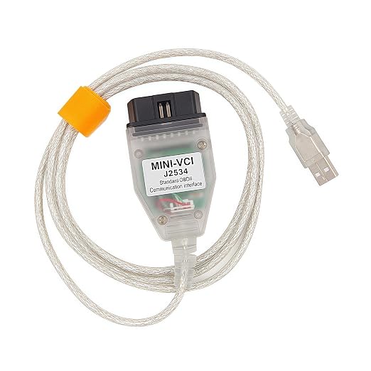 OBD2 Diagnostic Cable for Toyota Lexus Scion, USB Diagnostic Scanner Cable Compatible for TIS Techstream and 32/64 bit Windows, Driver/APP Must Be Installed