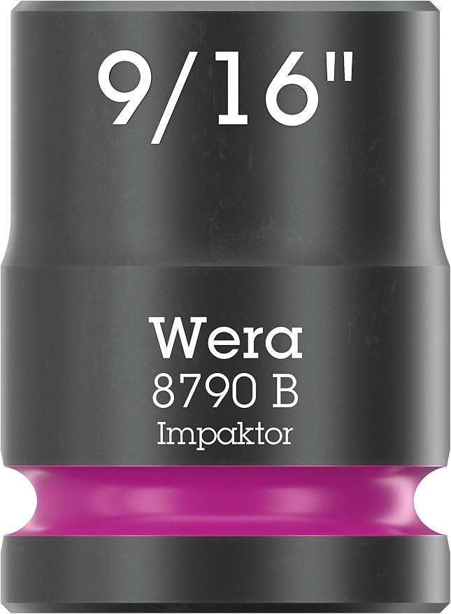 WERA - 05005452001-9608 Magnetic Rail B Impaktor Imperial 1, 9 Pieces