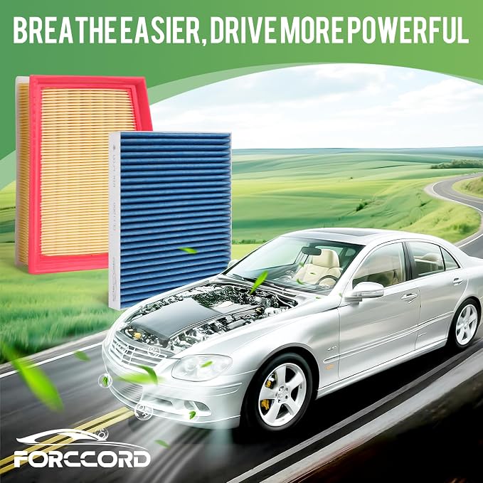 Cabin & Engine Air Filter Fit for Chevrolet Trailblazer 2021-2026, Trax 2024-2026, Buick Encore GX 2020-2026 Activated Carbon Cabin Filter Replace#CF11966 CA12814 Car Accessories