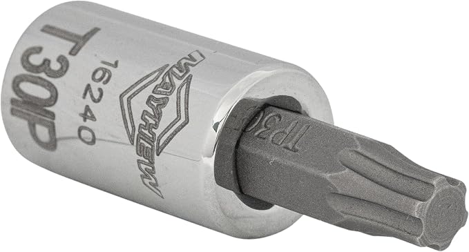 Mayhew Tools 16015 Torx Plus Socket Bit Set, Chrome Plated, 11-Piece