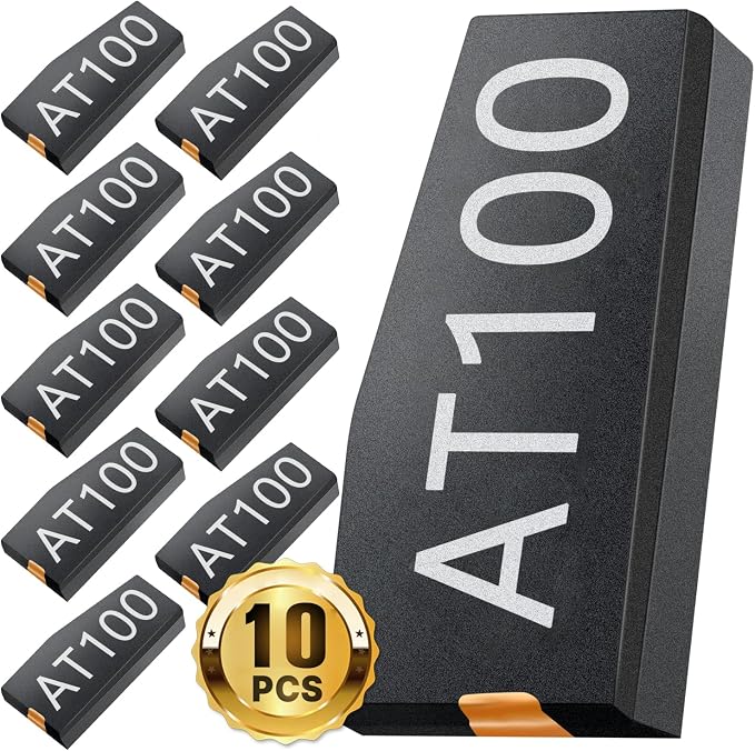 Autel AT100 Super Chip, 2026 New Transponder Chip for ID11 ID12 ID13 ID46 ID47 ID48 ID49 ID4A ID4C ID5C ID4D ID64 ID8A ID8C MQB, Work with MaxiIM KM100 IM508 IM608 IM508S PRO IM608 Pro 2 (Pack of 10)