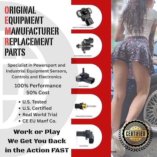 (2025 Enhanced Version) Certified OEM Replacement Part 5YT-85540-00-00 / 5NF-85540-00-00 CDI Ignitor Module Enhanced Stock-100% Guaranteed -Tested Fits YFM350X Warrior 350 Raptor 350