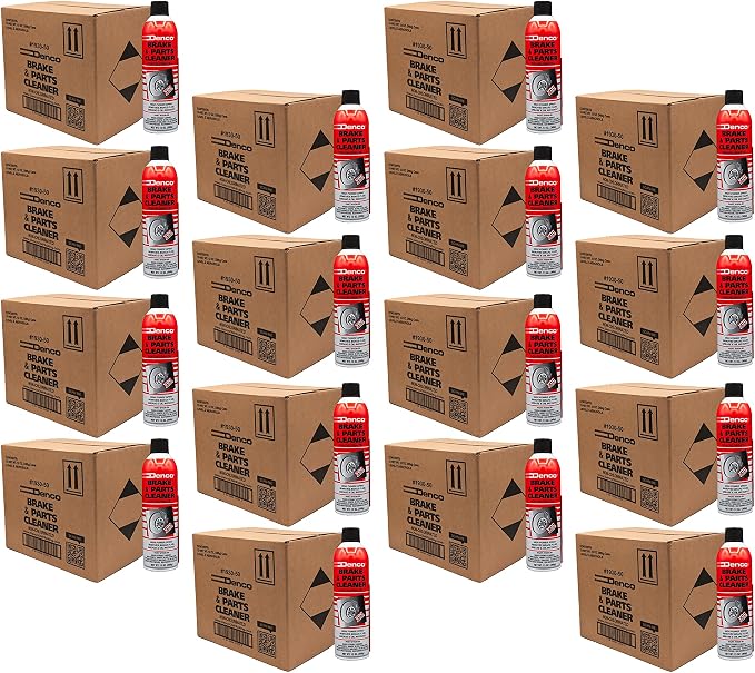 DENCO DISTRIBUTING, INC. #1930-50 Brake & Parts Cleaner Spray, 50-State Compliant, Non-Chlorinated, Fast-Drying Degreaser, Low Odor Aerosol, 15.3oz (13oz net wt) (Case of 192)