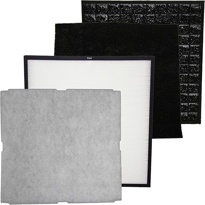 Filter-Monster – Odor Reduction Air Filter Replacement Kit - Replacement Compatible with Rabbit Air MinusA2 Air Purifier