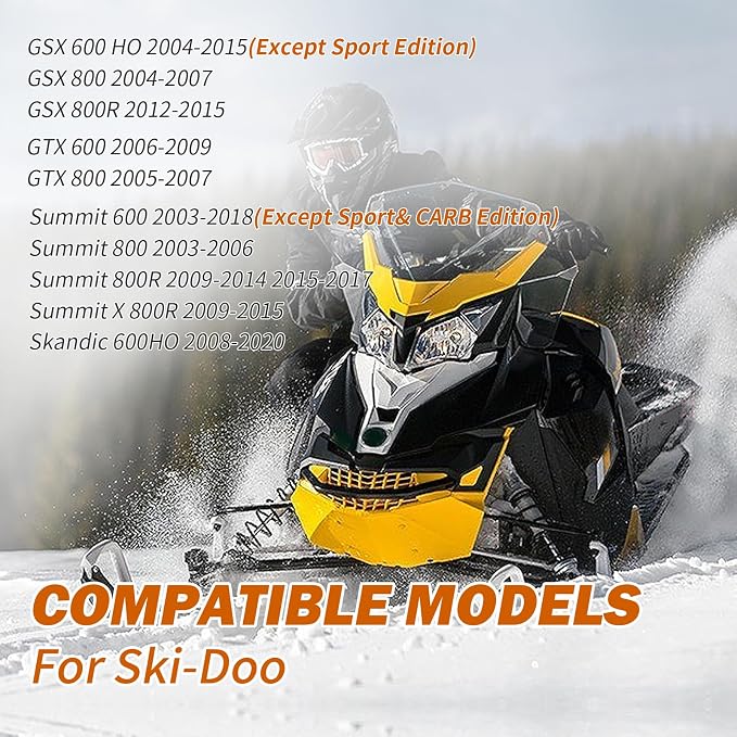 420892614 Recoil Rewind Starter & Starter Puller for Ski-Doo MXZ GSX GTX Summit Skandic Legend Renegade Expedition Freeride Grand Touring Tundra Xtreme 500 500ss 600 700 800