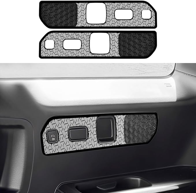 YOUTOOCAR Stainless Steel Rear Trunk Speaker Trim Cover Compatible with Kia Telluride 2026 Accessories (Black)