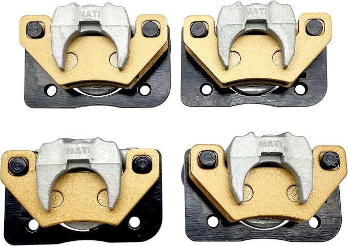M MATI Front & Rear Brake Calipers W/Pads for Arctic Cat Side by Side Wildcat Trail 700 Wildcat 1000 X 1000 1436-423 1436-422 1436-423 1436-422