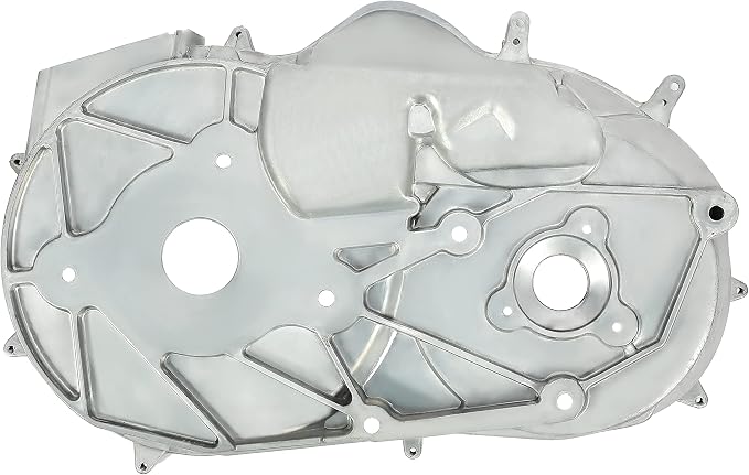 ALMULOO Inner Clutch Cover Compatible with 2016-2018 Polaris RZR XP/XP 4 UTV Replacement for 2636329 Aluminum Polished Silvery