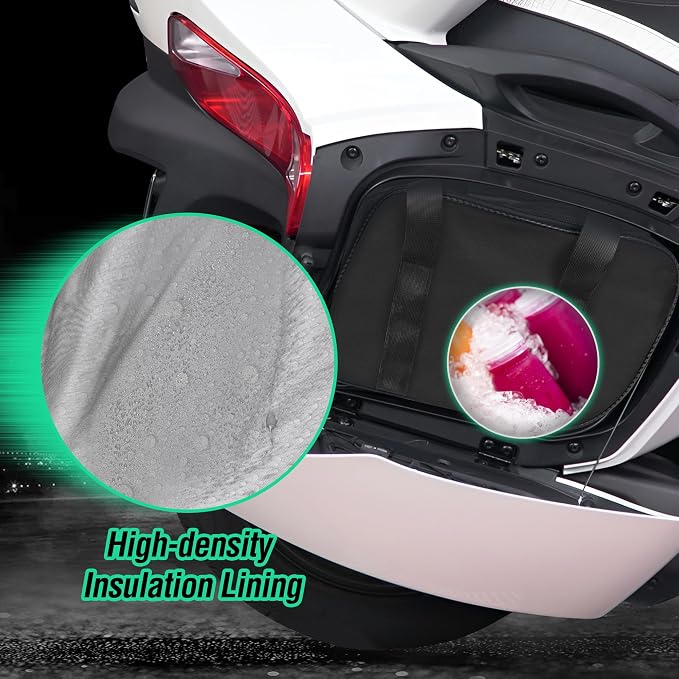 1 Piece Removable Side Saddlebag Luggage Storage Bag for Can Am Spyder RT, RT-L, RT-S (2011+) Accessories with Hand Strap