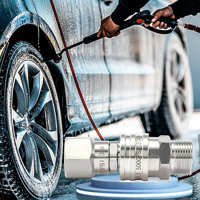 Tool Daily Pressure Washer Foam Cannon for Car Wash, Pressure Washer Adapter Set with Swivel