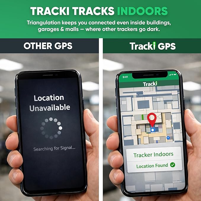 Tracki Pro GPS Tracker for Vehicles – Magnetic Waterproof 4G LTE Car Tracker, Long-Life Battery Up to 7 Months, Unlimited Distance, Smart Alerts, Hidden Tracking Device (Subscription Required)