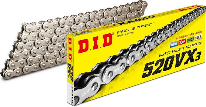 D.I.D 520VX3 Motorcycle Chain, model: 324618
