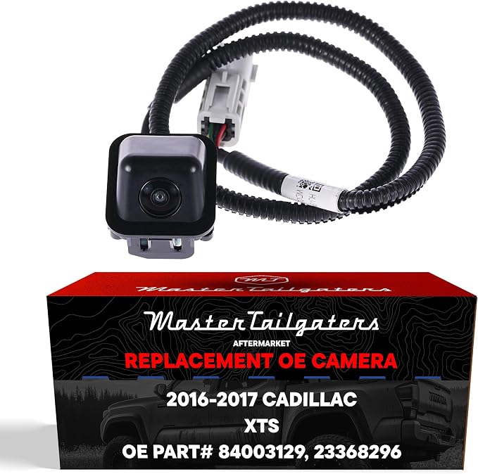 Master Tailgaters Replacement for Cadillac XTS (2016-2017) Backup Camera OE Part # 84003129, 23368296