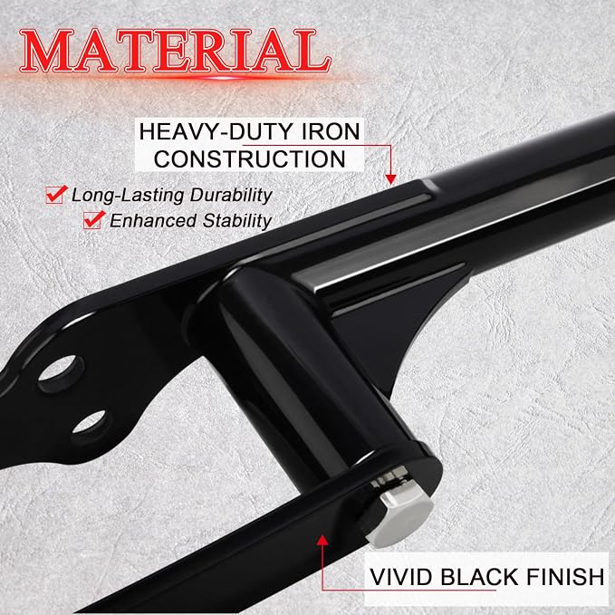 Rear Passenger Peg Highway Crash Bar fits for Harley Dyna 2006-2017,for Dyna Street Bob/Super Glide/Low Rider S/Street Bob/Switchback FLD
